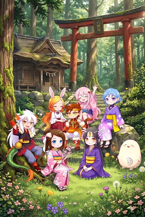 クリア！恭賀新年・八神巡り達成